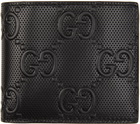 Gucci Black 'Gucci Signature' Coin Wallet