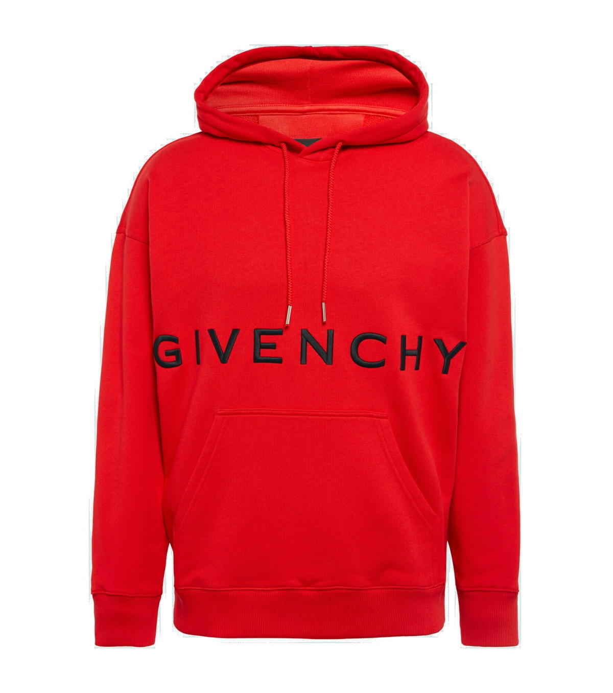Givenchy - Logo cotton jersey hoodie Givenchy