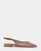 Steve Madden Dace Flats in Natural Fabric