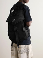 Balenciaga - Logo-Embroidered Webbing-Trimmed Ripstop Backpack