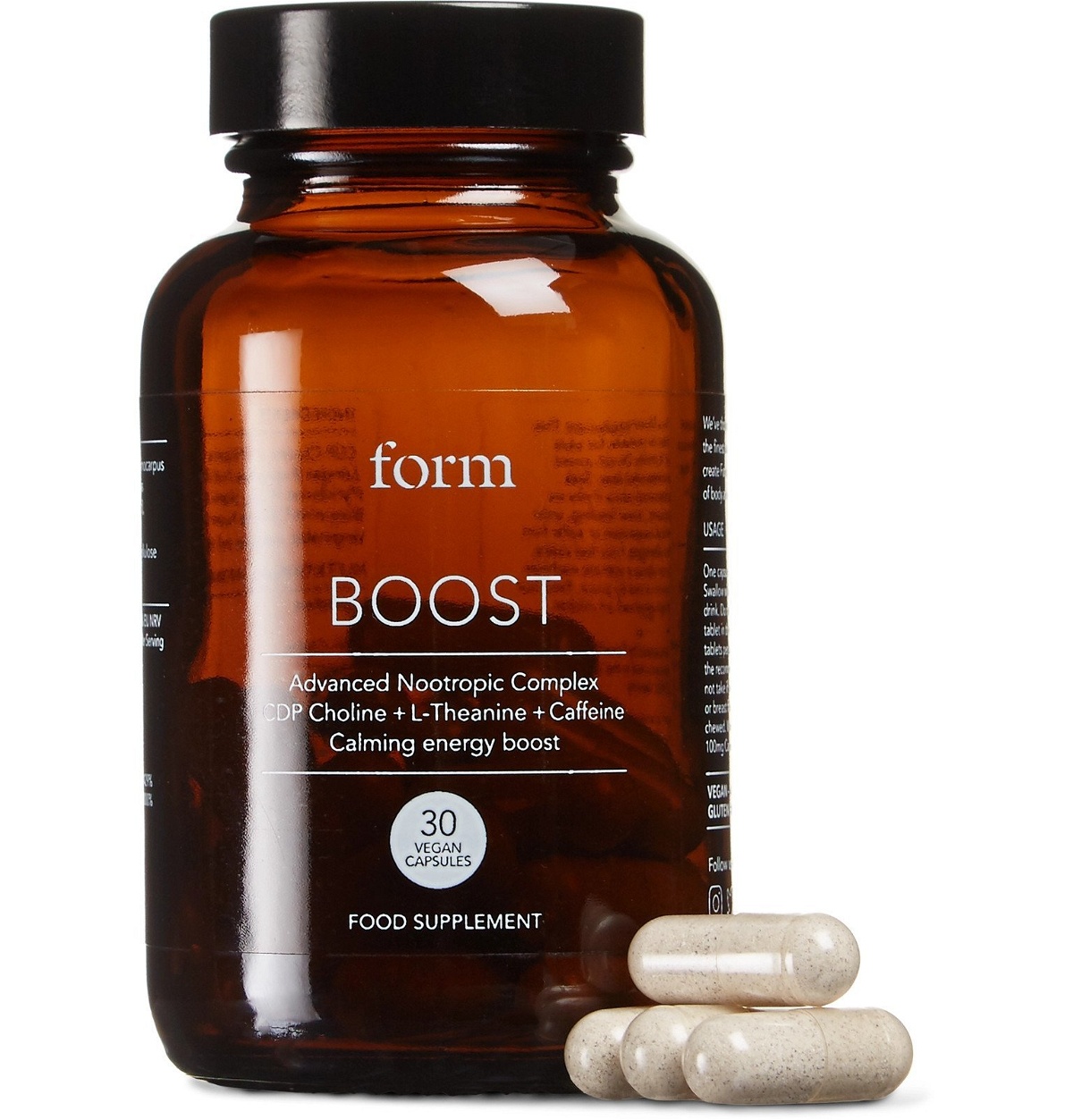 Photo: Form Nutrition - Boost Supplement, 30 Capsules - Colorless