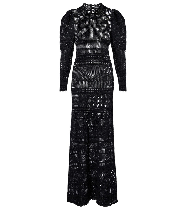 Photo: Isabel Marant Dione open-knit maxi dress