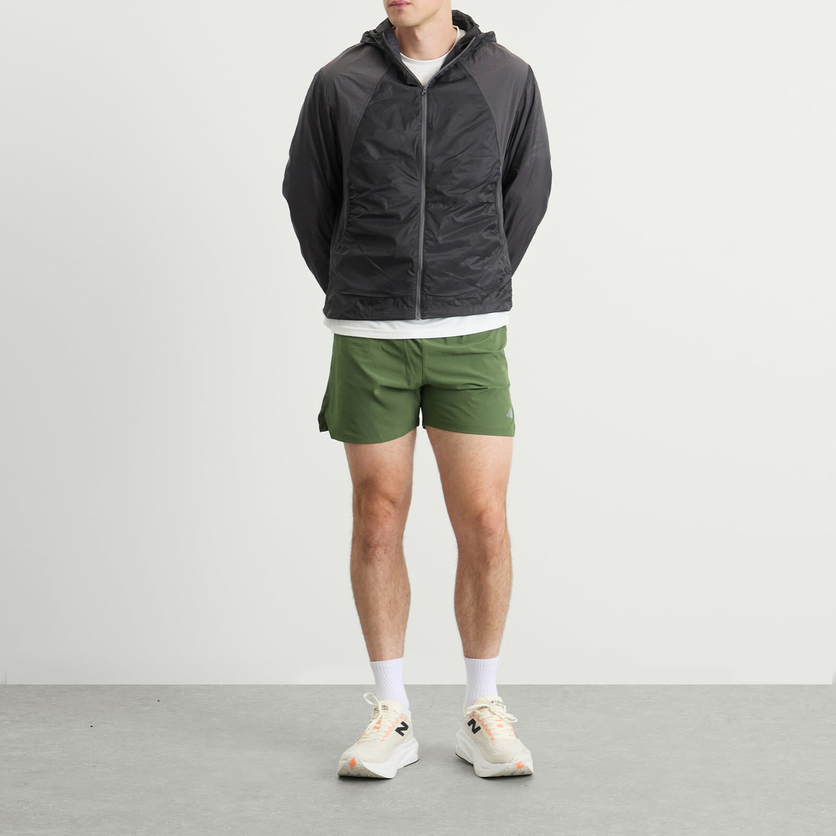 New Balance RC Short 5" in Dark Alpine Green