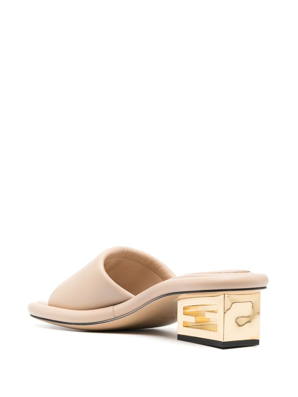FENDI - Baguette Leather Sandals Fendi