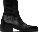 Marsèll Black Cassello Ankle Boots