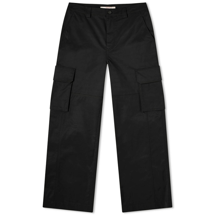 Photo: Valentino Men's Relaxed Fit Cargo Pants in Black