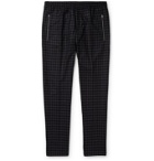 Stella McCartney - Piet Slim-Fit Tapered Checked Wool Trousers - Gray