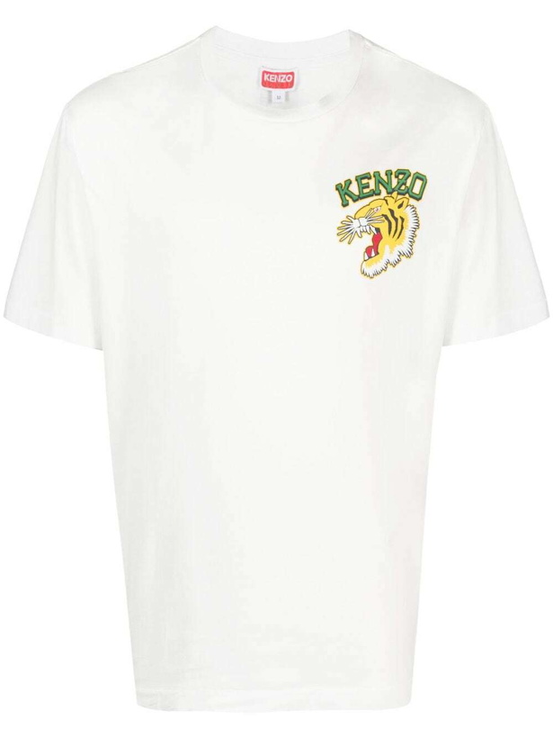 Photo: KENZO - Tiger Varsity Classic Cotton T-shirt