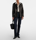Nili Lotan Tristan leather jacket