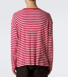 Bode Horseshoe striped cotton jersey T-shirt