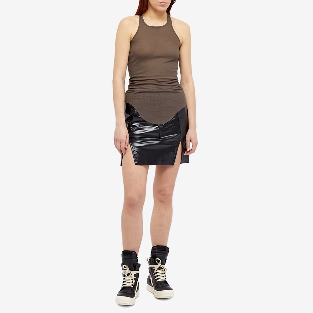 RICK OWENS Basic rib tank DUST サイズL Rick Owens Basic Rib Tank