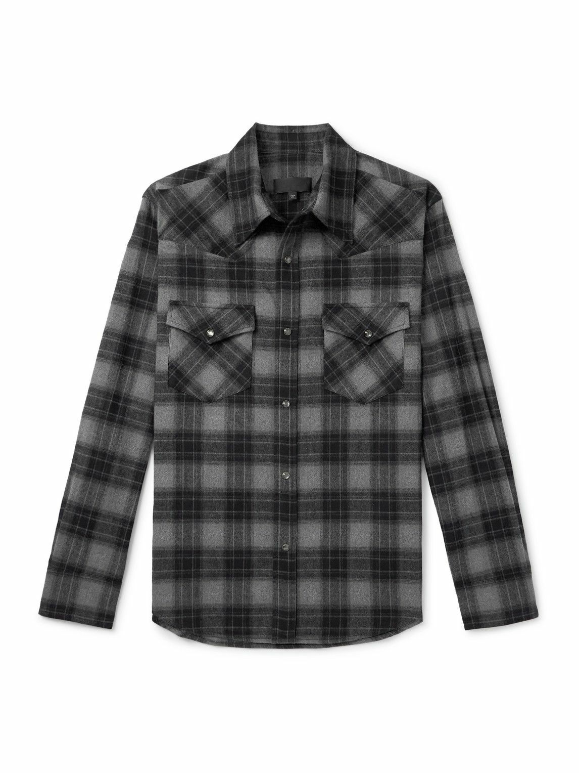 Nili Lotan - Travis Checked Cotton-Flannel Shirt - Unknown
