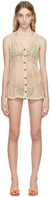 Photo: Akoia Beige Jala Minidress