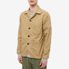 Universal Works Men's Bakers Chore Jacket in Sand