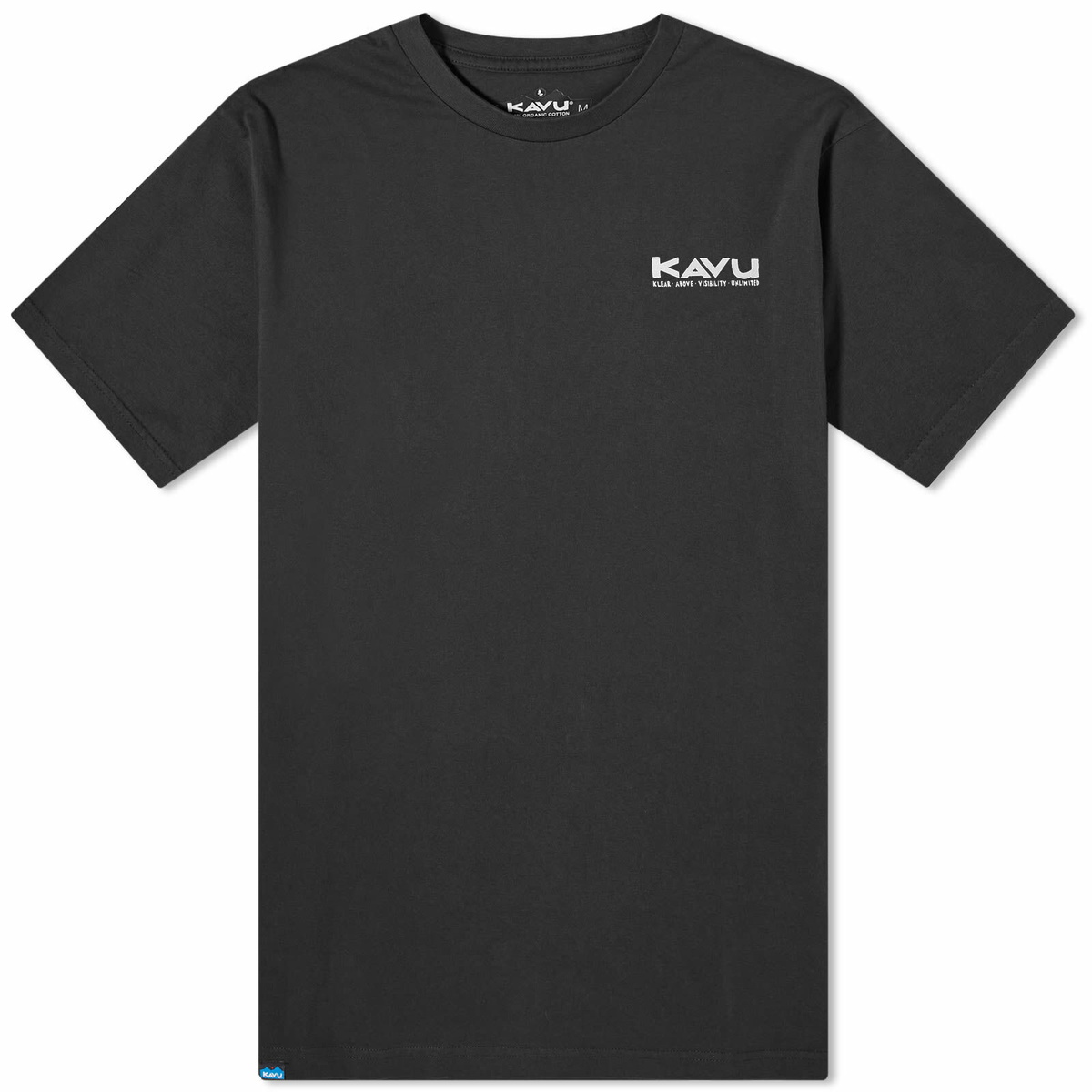 KAVU Men's Klear Above Etch Art T-Shirt in Black