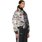 Gosha Rubchinskiy Multicolor Camo MA-1 Bomber Jacket