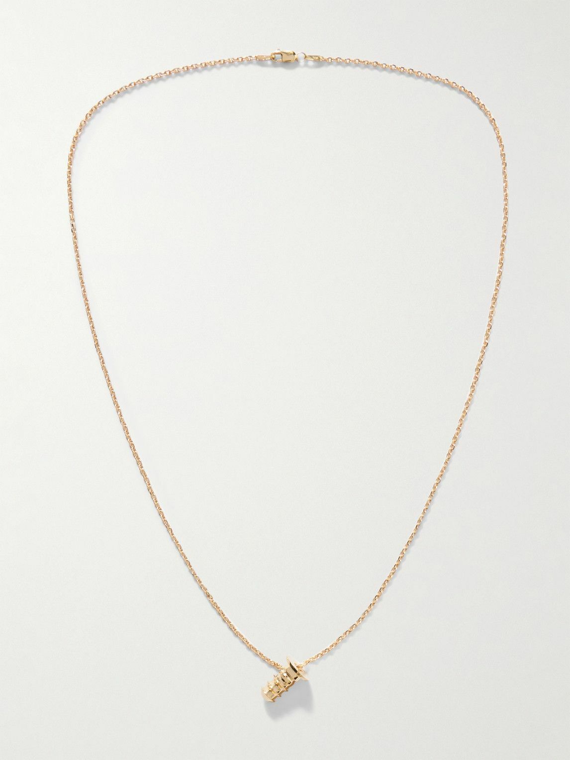 Luis Morais - Screw Gold Pendant Necklace