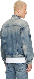 Diesel Blue D-Denver-S2 Denim Jacket