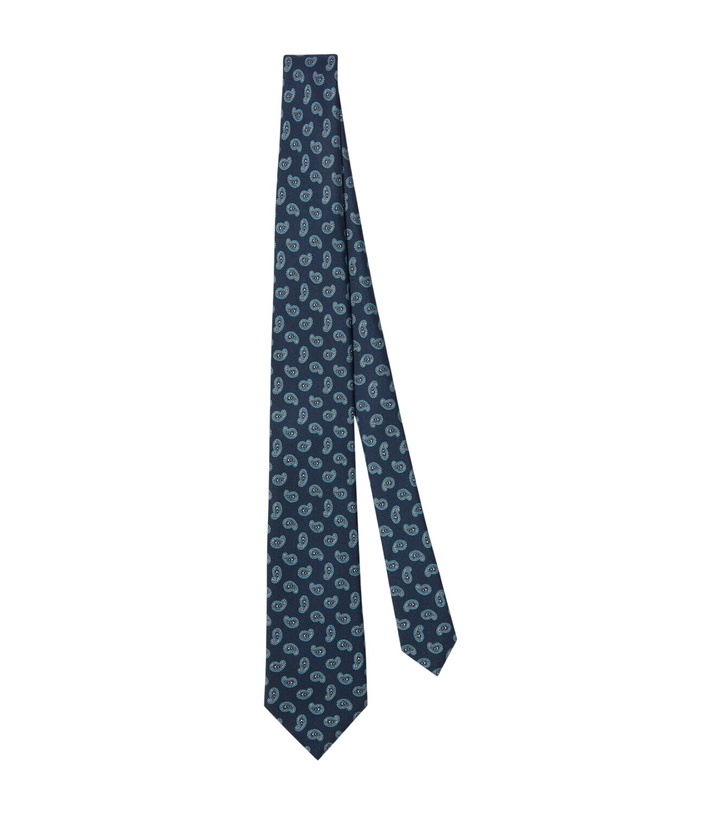 Photo: Brioni Paisley silk jacquard tie