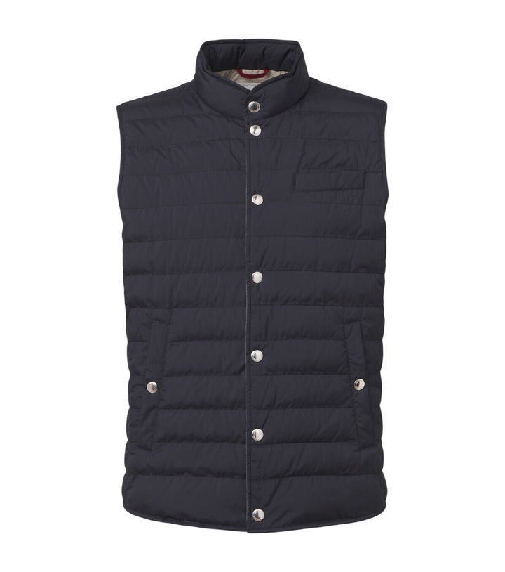 Photo: Brunello Cucinelli Padded vest