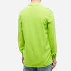 Paul Smith Men's Long Sleeve Zebra Polo Shirt in Lime