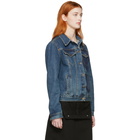 JW Anderson Blue Denim Shaded Pocket Jacket