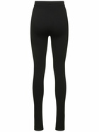 TOTEME - Zip Stretch Viscose Leggings