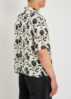 Mki Miyuki Zoku Floral Rayon and Linen-blend Shirt Multi Floral