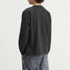 Aries Men's Faded Grunge Long Sleeve T-Shirt in Black