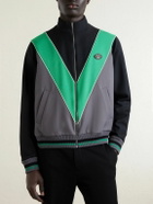 Valentino Garavani - Logo-Appliquéd Jersey Track Jacket - Black