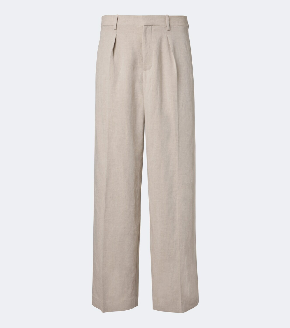 JW Anderson Linen-blend wide-leg pants