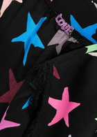 Love Stories Apollo Star-print Satin Pyjama Shorts Multicoloured