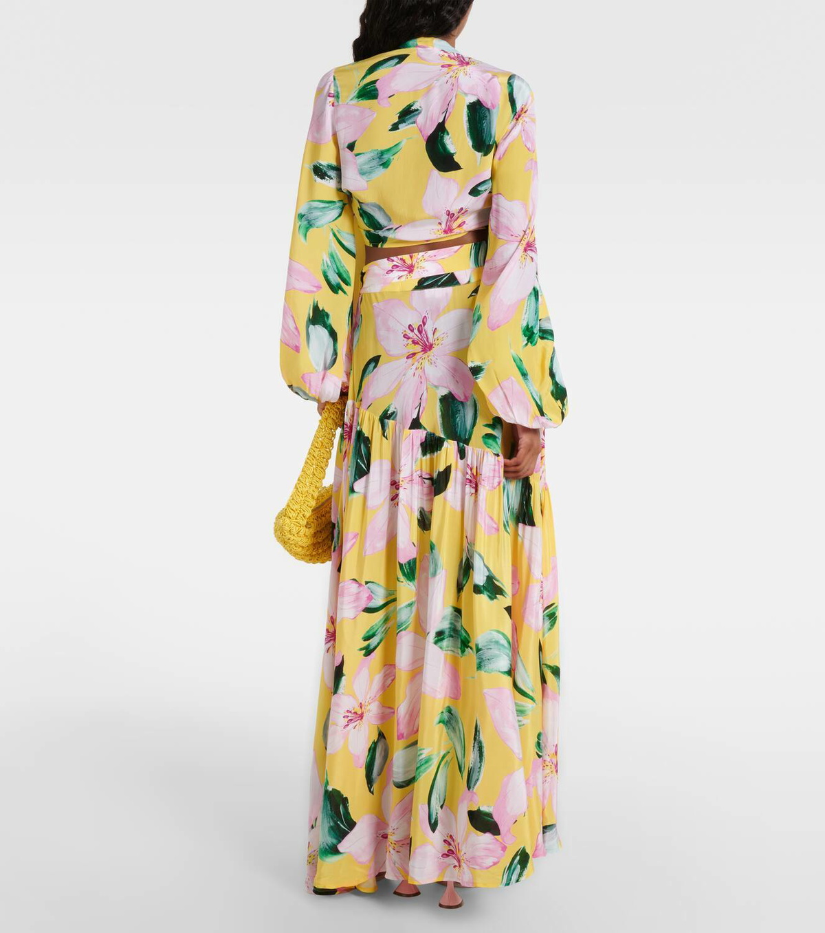 Alexandra Miro Tina floral maxi skirt