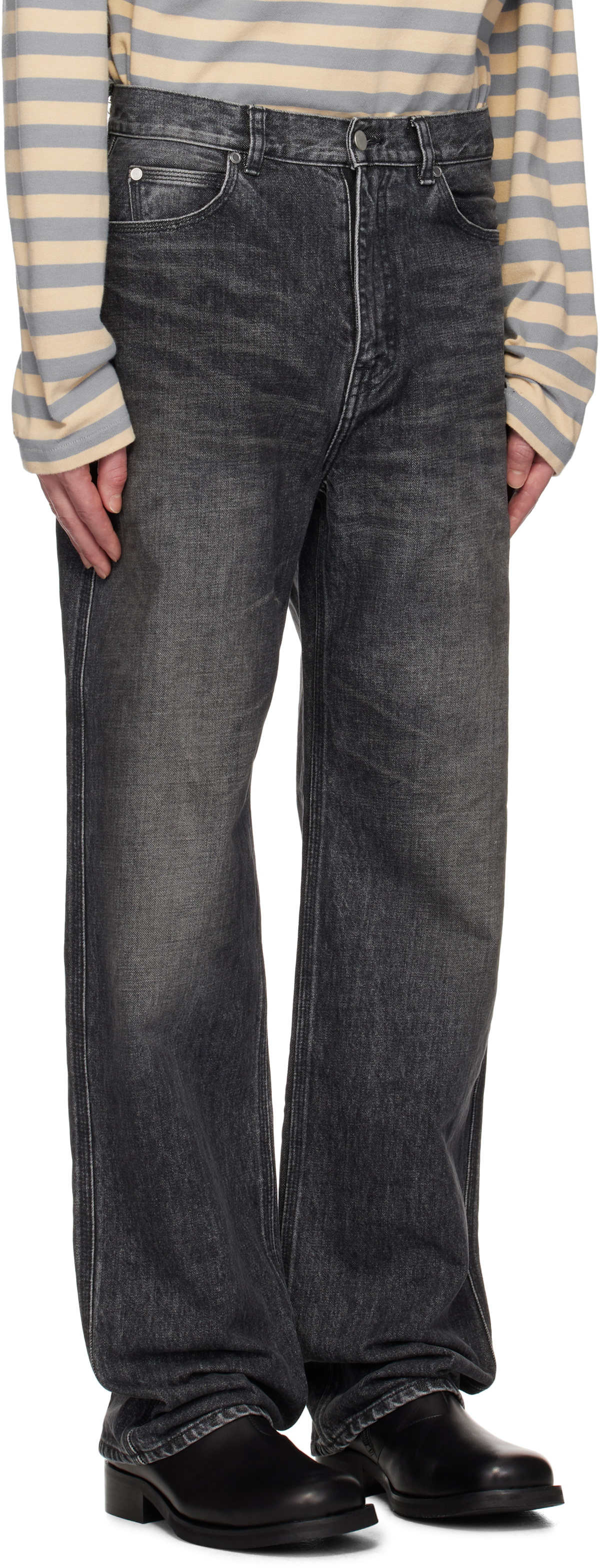 OUAT Gray Office Jeans