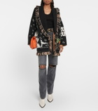 Alanui - x Looney Tunes Bugs Bunny virgin wool cardigan