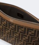 Fendi Medium FF Zucca canvas pouch