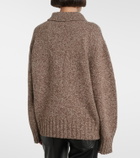 The Attico Wool and cashmere cardigan