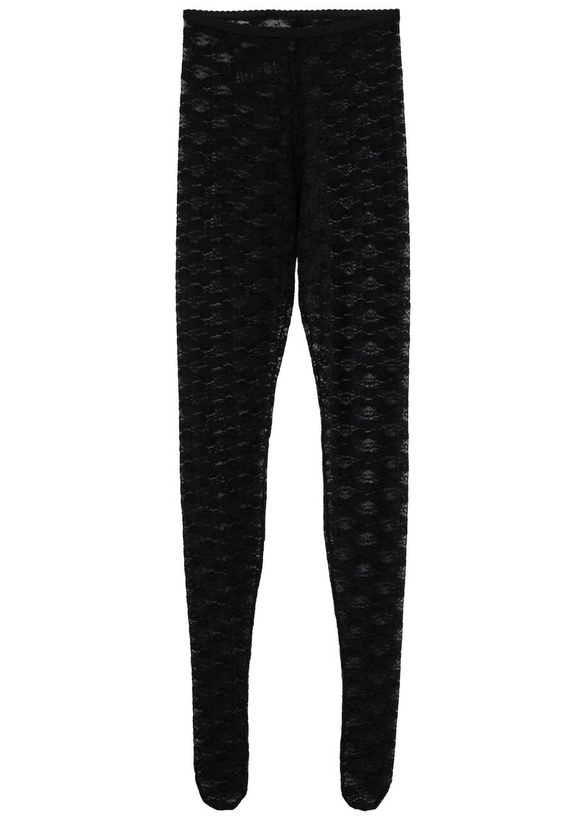Photo: Self-portrait X Christopher Kane Lace Tights Black