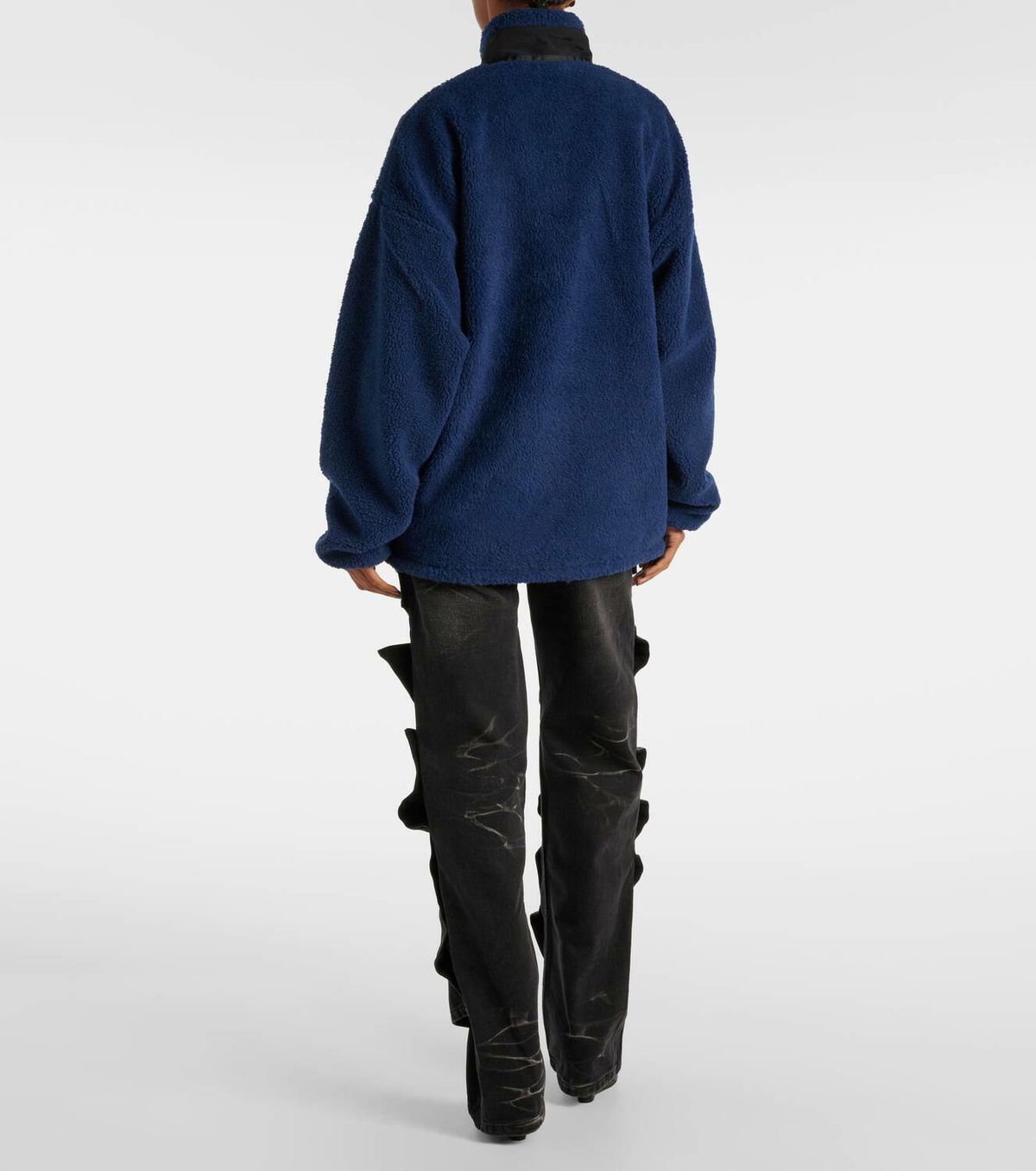 Y/Project Jacquard fleece jacket