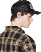 RRL Black Western Trucker Cap