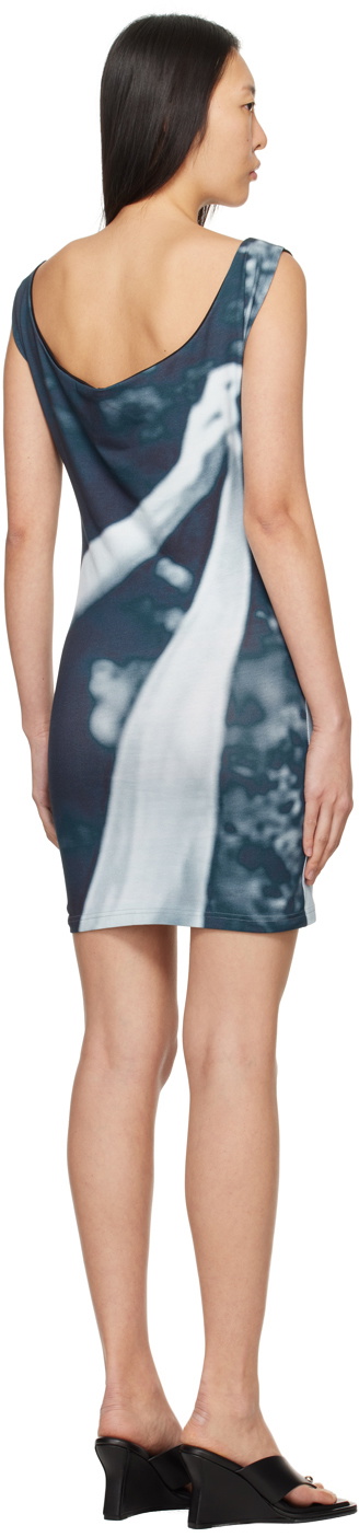ELLISS SSENSE Exclusive Blue Serenity Minidress
