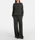 The Row Orpin cashmere wide-leg pants