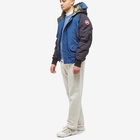 Canada Goose Men's Regeneration Chilliwack Bomber Jacket in Navy/Northern Night