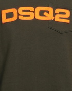 Dsquared2 Mens Sweatshirt Military in Green