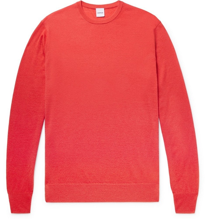 Photo: Aspesi - Slim-Fit Cashmere Sweater - Men - Coral