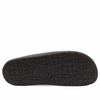Loewe Men's Leather Sandal in Dark Brown
