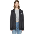 Opening Ceremony Black Signature Coach Jacket