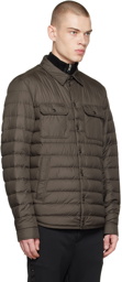 Moncler Khaki Sanary Down Jacket