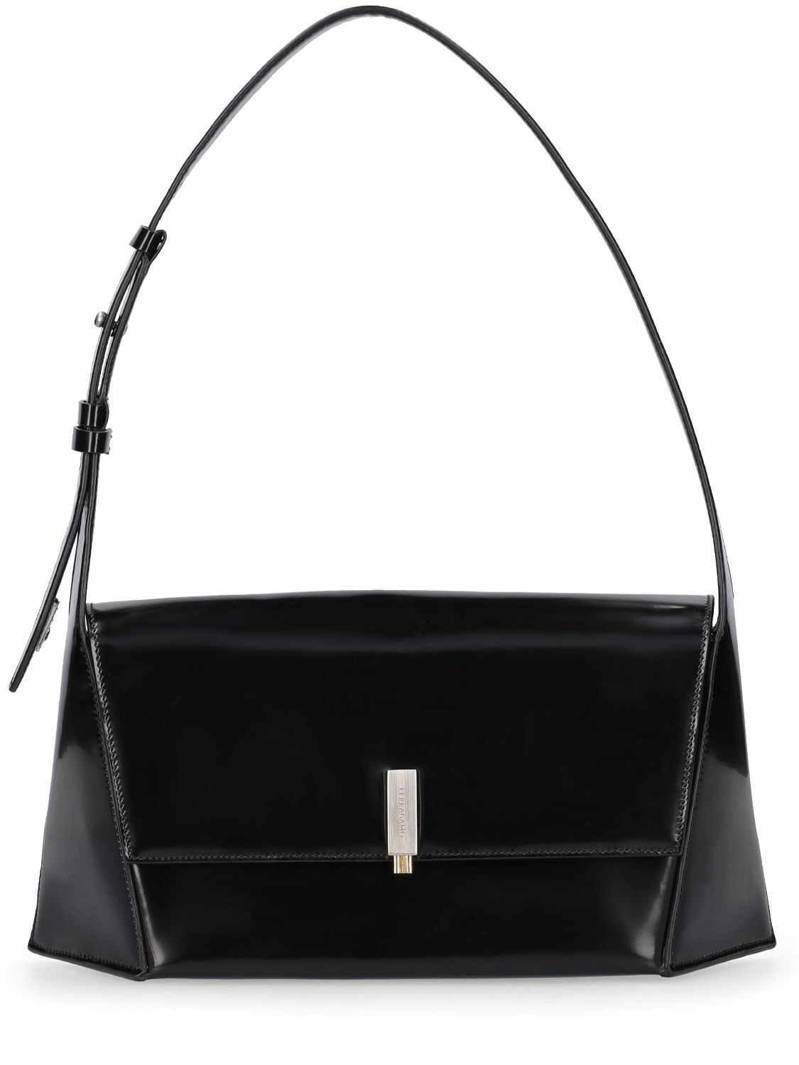 Ferragamo - Prisma Leather Shoulder Bag Salvatore Ferragamo