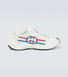 Gucci - Run printed leather sneakers